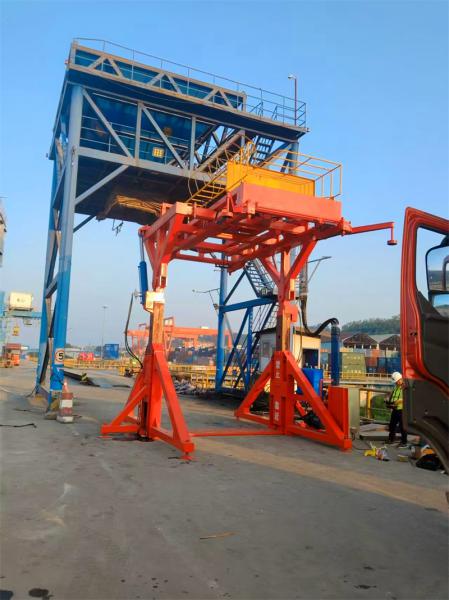 單車位雙翻集裝箱翻轉(zhuǎn)機